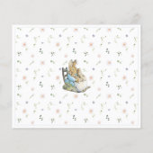 Classic Peter the Rabbit Twin Shower Advies Kaart (Achterkant)