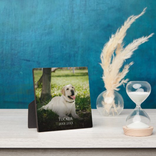 Classic Photo Custom Memorial Fotoplaat (Insitu)