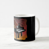 Classic Piano Design-cadeaus Koffiemok (Voorkant rechts)