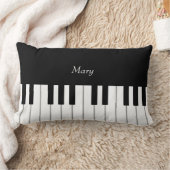 Classic piano-toetsenbord - Aangepaste muziek Kussen (Deken)