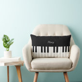 Classic piano-toetsenbord - Aangepaste muziek Kussen (Stoel)