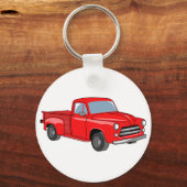 Classic Pickup Truck Sleutelhanger (Voorkant)
