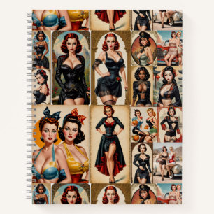  Classic Pin-up Girls Collectie Design Notitieboek