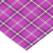 Classic Pink Black White Plaid Table Runner Korte Tafelloper (Hoek)