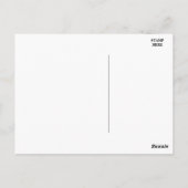 Classic Pink Flamingo Briefkaart (Achterkant)