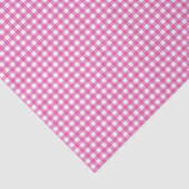 Classic Pink Gingham Tissuepapier (Detail)