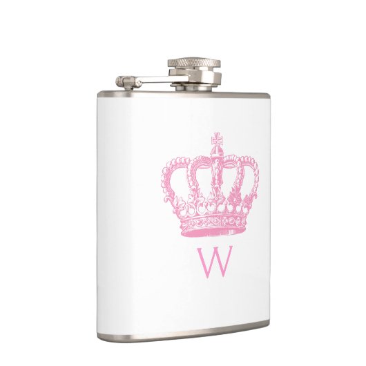 Classic Pink Princess Crown Heupfles (Rechts)