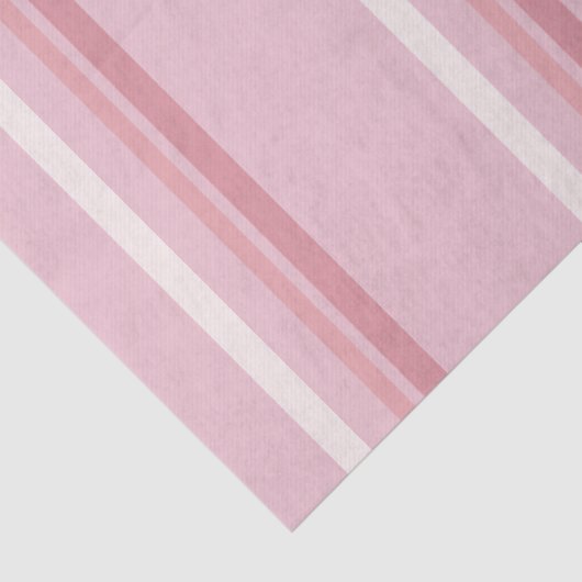 Classic Pink Stripe Tissuepapier (Detail)