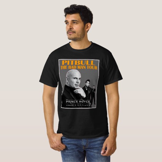 Classic pitbull concert t-shirt (Voorkant volledig)