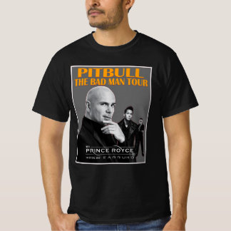 Classic pitbull concert t-shirt