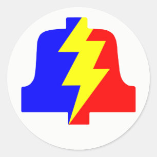 Classic PLA Logo Ronde Sticker