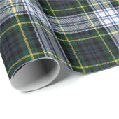Classic Plaid Clan Gordon Feestdagen Tartan Cadeaupapier (Rol Hoek)