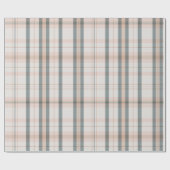 Classic Plaid collectie blush neutraal Cadeaupapier (Vlak)
