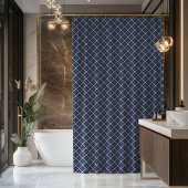 Classic Plaid Curtain Gift for the Modern Man Douchegordijn