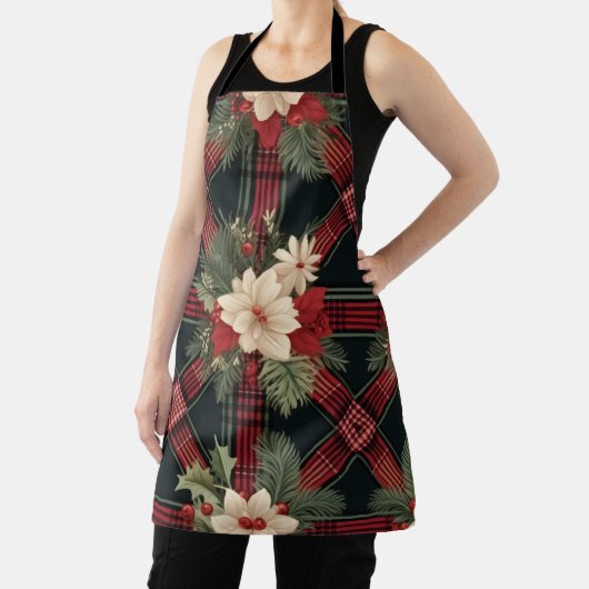 Classic Plaid Keuken Schort (Insitu)
