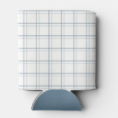 Classic  Plaid Lake House Blauwe Vis Blikjeskoeler (Achterkant)