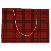 Classic Plaid Merry Christmas Festive -  Groot Cadeauzakje (Achterkant)