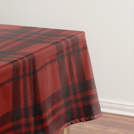 Classic Plaid Merry Christmas Festive -  Tafelkleed (Voorbeeld)