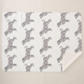 Classic Plaid Sherpa Blanket Deken (Voorkant (horizontaal))