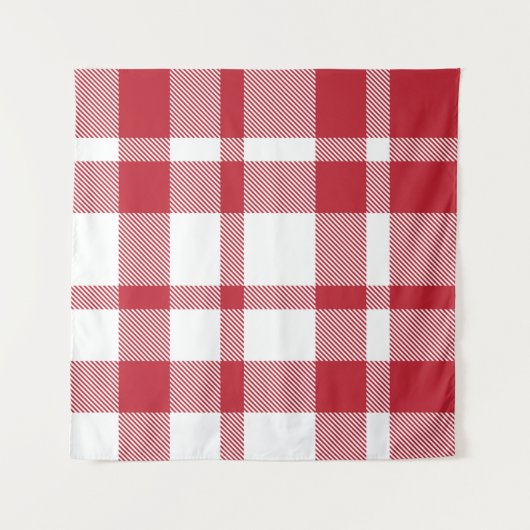 Classic Plaid Tartan Seamless Pattern. apparel, ar Wandkleed (Voorkant)