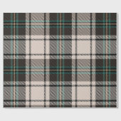 Classic Plaid Vintage Kerstmis Cadeaupapier (Vlak)