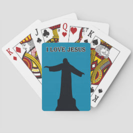 Classic Playing Cards   i love jesus  Pokerkaarten