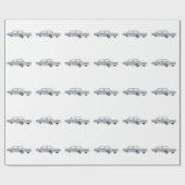 Classic Plymouth Fury 1965 Mopar American Car Cadeaupapier (Vlak)