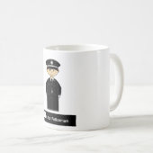 Classic Policeman Coffee Mok (Voorkant rechts)