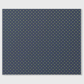 Classic Polka Dot Pattern Wrapping Paper Roll Cadeaupapier (Vlak)