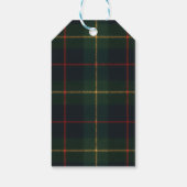 Classic Polo Teddy Bear Preppy Plaid Baby Shower  Cadeaulabel (Achterkant)