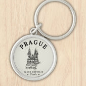 Classic Prague Czech Republic Landscape Sleutelhanger