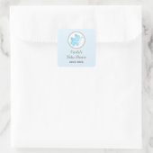 Classic Pram Baby shower Sticker (Tas)