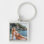 CLASSIC! 🔑 Premium Keychain – Add Image or Text (Voorkant)