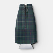 Classic Preppy Beer Green Plaid Baby shower Flesjeskoeler (Achterkant)