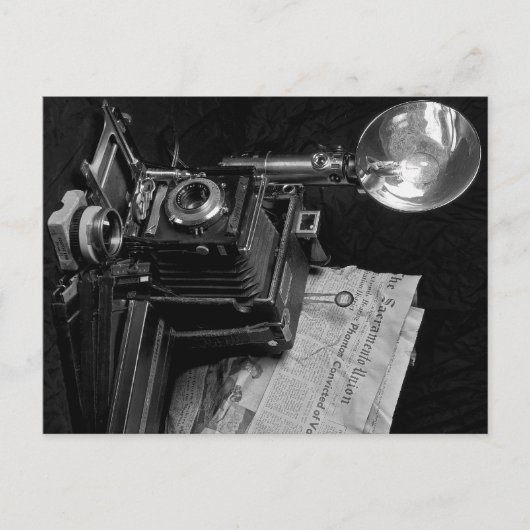 Classic Press Camera Briefkaart (Voorkant)