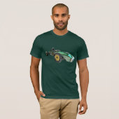 Classic Race Car Abstract T-shirt (Voorkant volledig)