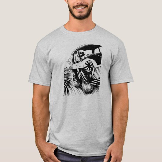Classic Racing Mini T Shirt (Voorkant)