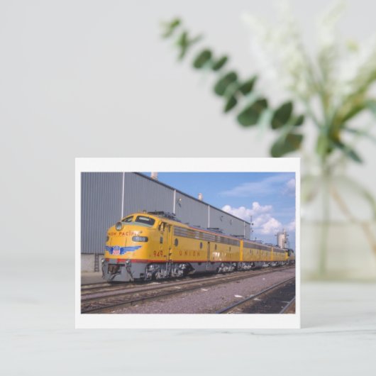 Classic Railroad Briefkaart (Staand voorkant)