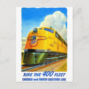 Classic Railroad Briefkaart