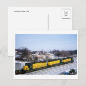Classic Railroad Briefkaart (Voorkant / Achterkant)