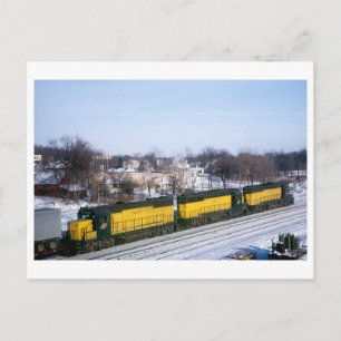 Classic Railroad Briefkaart