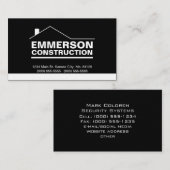 Classic Realtor Construction-Handyman 2d Visitekaartje (Voorkant / Achterkant)