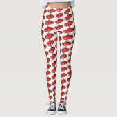 Classic red 1948 automobile leggings (Voorkant)