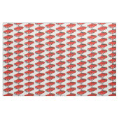 Classic red 1948 automobile stof (Fat Quarter)