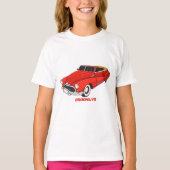 Classic red 1948 automobile t-shirt (Voorkant)