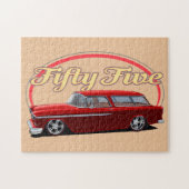 Classic Red 1955 Legpuzzel (Horizontaal)