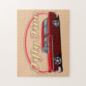 Classic Red 1955 Legpuzzel (Verticaal)