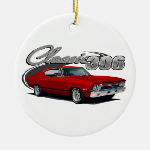 Classic Red 396 Keramisch Ornament