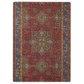 Classic Red and Blue,Persian Rug Carpet Pattern Klembord (Achterkant)