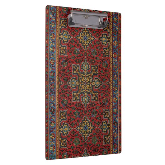 Classic Red and Blue,Persian Rug Carpet Pattern Klembord (Rechts)